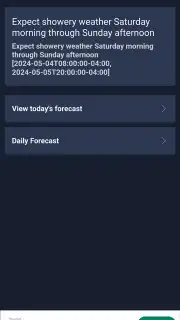 Daily Forecast Screenshot 5