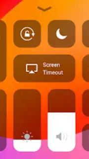 Control Center iOS 17 Screenshot 1