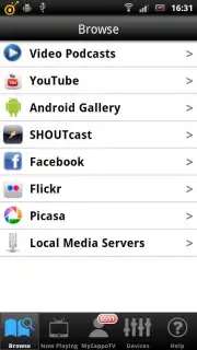 Samsung TV Media Player Screenshot 4