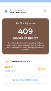 AQI(Air Quality Index) Screenshot 1