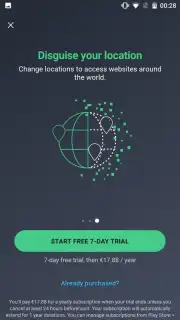 AVG Secure VPN Screenshot 2
