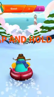 Club Penguin Sled Racer Screenshot 1