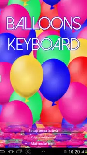 Balloons Keyboard Screenshot 3