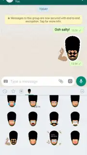 London Guard Stickers Screenshot 2