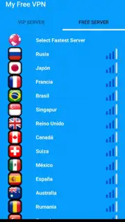 My Free VPN. Unlimited & High Speed VPN. Hide IP! Screenshot 5