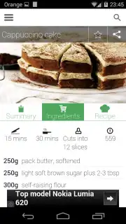 100 cakes & bakes recipes Screenshot 2