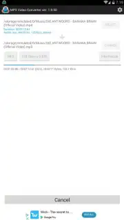 MP3 Video Converter Screenshot 7