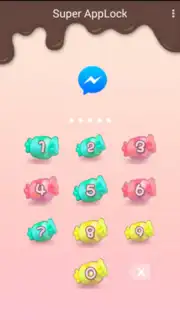 AppLock Theme Candy Sweety Screenshot 4