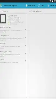 AirWatch Agent Screenshot 3