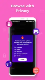 Fire VPN - Vpn Proxy Browser Screenshot 2
