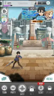 SWORD ART ONLINE: Memory Defrag Screenshot 2