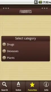 Medical Handbook Screenshot 1