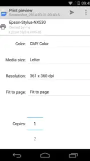 Cloud Print Screenshot 1