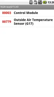 VAGEraseDTCAll Screenshot 1