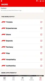 Official F1 ® App Screenshot 17