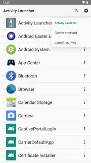 Activity Launcher Screenshot 2