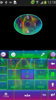 Electric Color Keyboard Screenshot 2