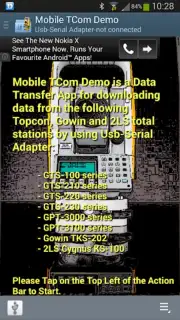 Mobile TCom Demo Screenshot 4