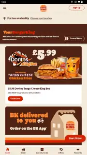 Burger King App: Food & Drink Screenshot 1