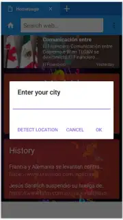 Goo Internet Browser Screenshot 9