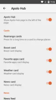 Apolo Launcher Screenshot 2