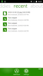 Dukto Screenshot 2