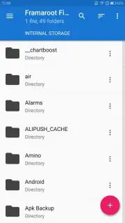 Framaroot File Manager Screenshot 6