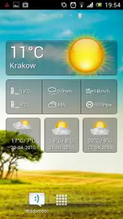 Cute Weather Widget Screenshot 6