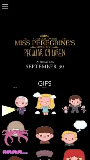 Miss Peregrine's Keyboard Screenshot 3