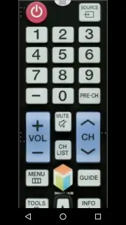 TV Remote Control for Samsung Screenshot 3