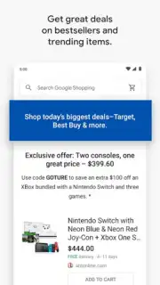 Google Shopping Screenshot 4
