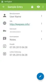 Keepass2Android Screenshot 5