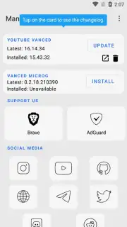 Vanced Manager Screenshot 5