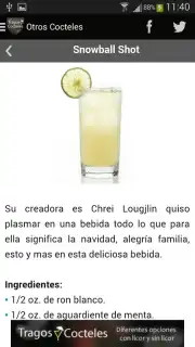 Tragos y Cocteles Screenshot 1