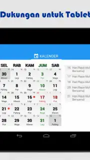 Indonesia Calendar Screenshot 4