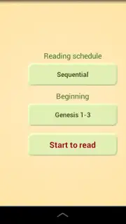 Bible Reading Schedule Screenshot 8