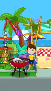 My Town: Beach Picnic Screenshot 1