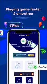 DHIMAN VPN - secure & Fast VPN Screenshot 2