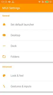 MIUI Launcher Screenshot 1