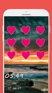 Love Pattern Lock Screen Screenshot 3