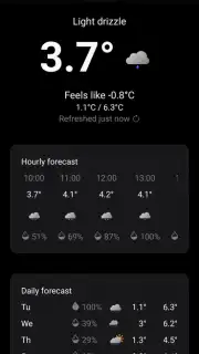 Weather Scout Screenshot 2