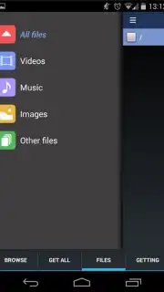 GetThemAll Any File Downloader Screenshot 1