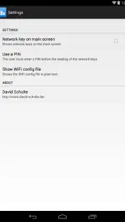 WiFi Password Reader Screenshot 1