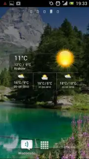 Cute Weather Widget Screenshot 1