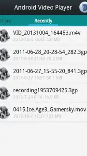 Android Video Player Screenshot 2