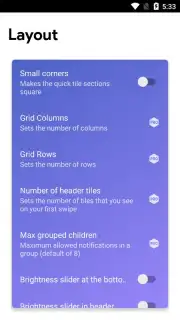 Power Shade: Notification Bar Changer & Manager Screenshot 5