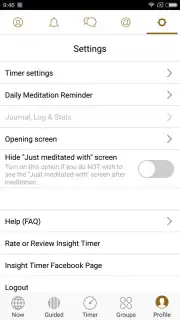 Insight Timer Screenshot 6