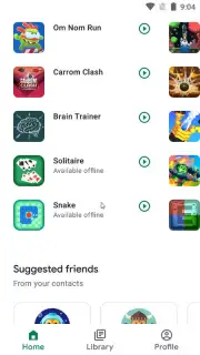 Google Play Games Screenshot 1