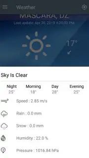 Free Weather Forecast Screenshot 4