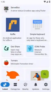 F-Droid Screenshot 1